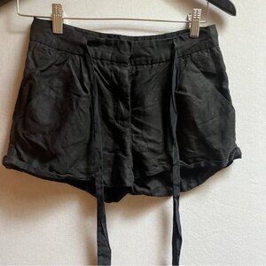 Wilfred Linen black belted shorts Sz 6